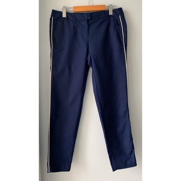 VINEYARD Vines Nautical Tuxedo Ankle Pants Blue Size 4 - Picture 3 of 14